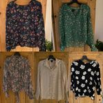Jättefina blusar i storlek 36/S.   45kr/st.