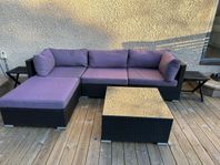 Loungesoffa set 