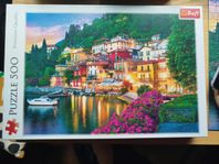 Comosjön i Italien Puzzle 500 Premium Quality
