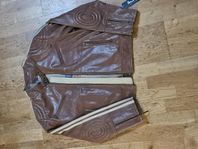 Skinn-jacka Molltan, Vintage, biker-stil