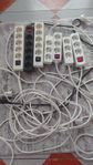 Grenuttag.Förlängnings kabel
