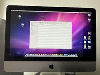 iMac OS X Version 10.6.8 med tangentbord och mus