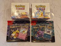 Olika Pokemon Boxar , Blister osv. Paldea, Surging, Stellar