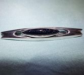 Silverbrosch Cabochon Holger Lindström Helsingfors Finland