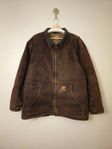 Carhartt Vtg Sherpa Fleece Lined Detroit Jacket Men XL #2121