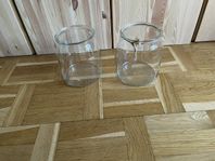 Stora IKEA Glas burkar  * Som Nya 