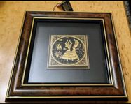 Vintage Damascene Toledo Spanien 24 karat Guld