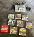 Playstation 1 med 8 spel