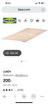 2 st Liroy ribbotten ikea 80 cm