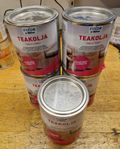 Nitor teak olja 5x1 l, totalt 5 liter.
