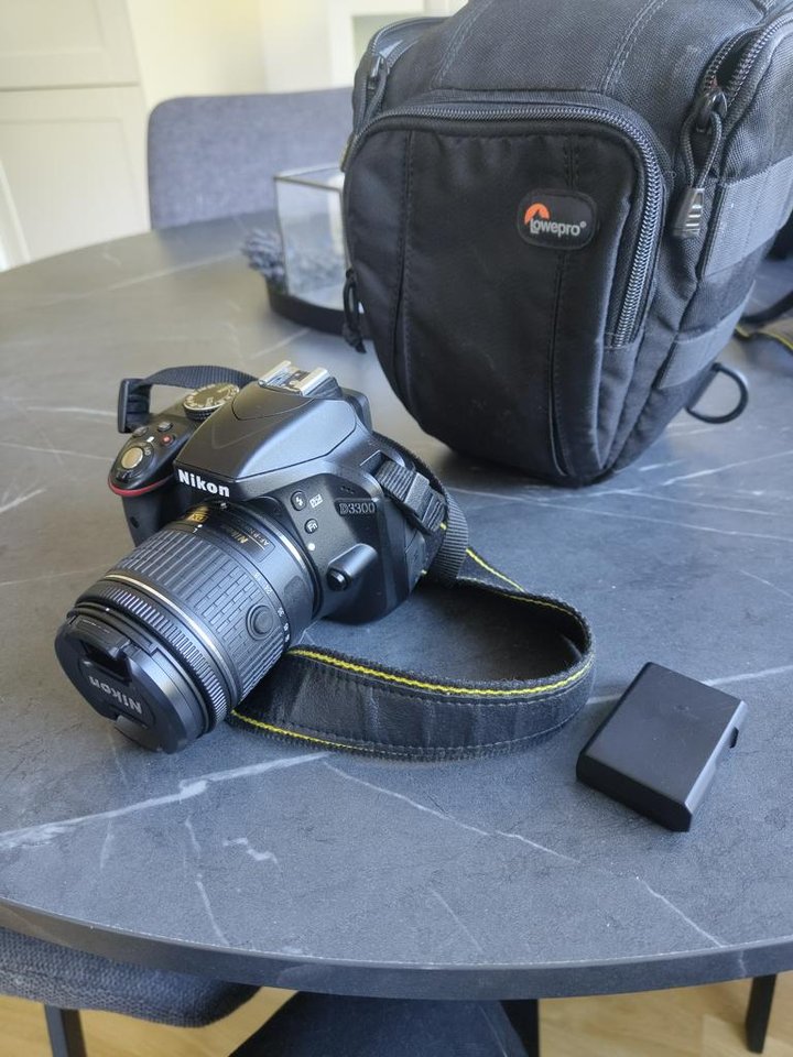 Nikon D3300 + AF-P DX Nikkor ...