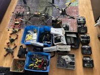 FPV drönare, kontroller och massa mer