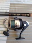 abu carcia cardinal 806 haspel rulle, shimano haspelspö