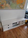 Vit TV-bänk 180cm