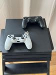 Playstation 4 Slim + 2 gamepads