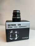 Voigtländer Ultron 28mm f/2 VM Aspherical II Leica M