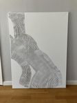 Tavla från Malerifabrikken 88x118 cm