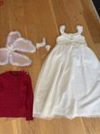 Klänning H&M , Ralph Lauren tröja samt utklädning