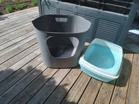2 kattlådor bortskänkes 