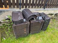 Takpannor Monier Nova Antracit + Gasolflaskor PC5