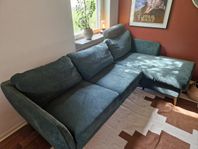 2,5-sits soffa, MIO County, med divan + nackstöd