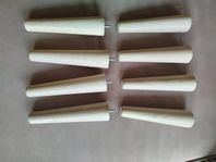 8 sängfötter (19cm) från EM
