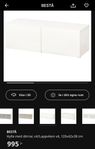 Helt ny och monterad bestå hylla från IKEA. 