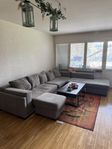 divan L soffa + pall 