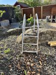 Rostfri poolstege/ upprullare solduk 
