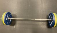 Träningspaket med Eleiko vikter +skivstång 20kg 