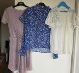 kläder xs s klänning blus