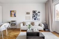 Beige soffa 2.5 sits