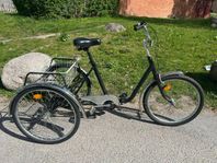 Trehjuling, GRATIS LEVERANS, 24" hjul, 3 växlar 