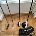 Blandade golfklubbor