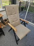 matgrupp bord + 6 positionsstolar
