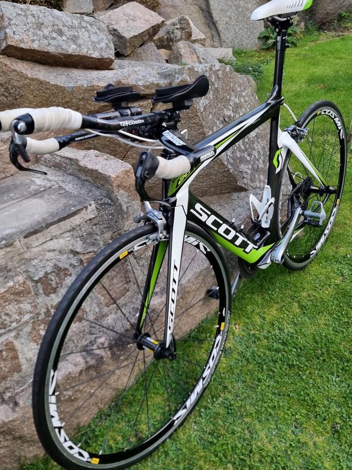 Scott plasma 2O Triathlon Cyk...
