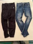 2 st byxor. Jeans och chinos strl. 140