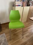 5st gröna Kartell-stolar 
