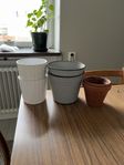 Billiga blomkrukor pga flytt