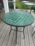 Handgjorda marockanska mosaikbord 60 cm