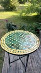 Handgjord marockansk mosaikbord 