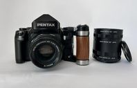Pentax 67ll + SMC Pentax 105. f 2.4