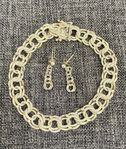 Armband silver bismark Victor Janson  S830 1978 19cm 23,45g