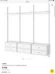 garderob / förvaring ikea