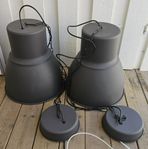 Taklampor Hektar IKEA 2st ø38cm 