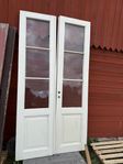 Pardörrar/2 par