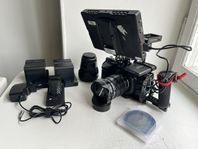 Black Magic Pocket 4k - komplett kit med flightcase