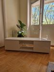 Vit TV-bänk 160 cm, Ikea