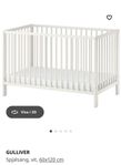 IKEA Gulliver spjälsäng inkl madrass 