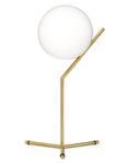 Flos IC Lights T1 Bordslampa Hög, Brushed Brass
